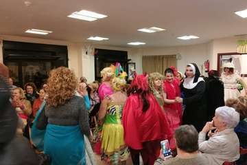 Fiesta de Carnaval en El Roque Azucarero (Foto cedida a TA)